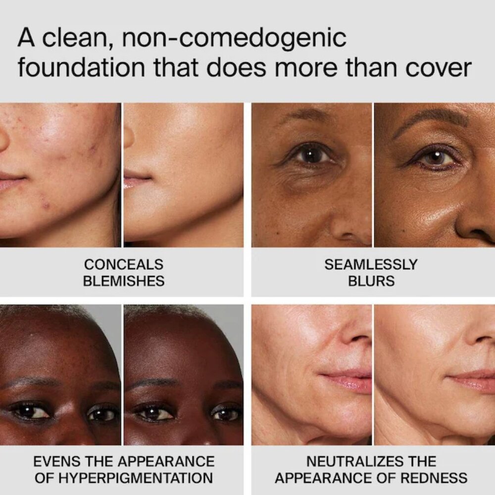 CHOOSE ✅ NIB HAUS LABS FOUNDATION Triclone Skin Tech Medium Coverage🌟 CHOOSE - Picture 5 of 15